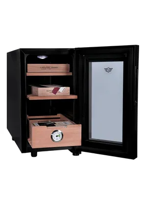 Luxury Electric Cigar Humidor Cabinet – Spanish Cedar & Climate Control
