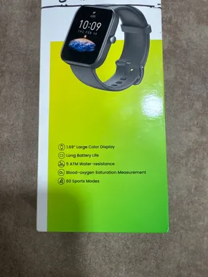 ساعه إلكترونيه حديثا amazfit (BIP 3) 60 sports modes