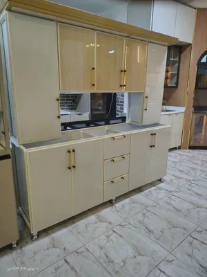 دواليب مطبخ المنيوم سعودي درجة اولى ضمانة 10سنوات بسعر 160الف فقط