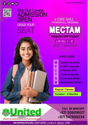 MECTAM integrated the program for 350 at the United Institute.