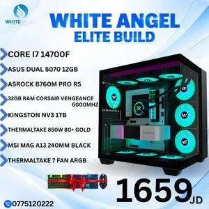 Intel Core i7 14th Gen + NVIDIA GeForce RTX 5070 12GB ASUS DUAL+ 32GB DDR5 RAM