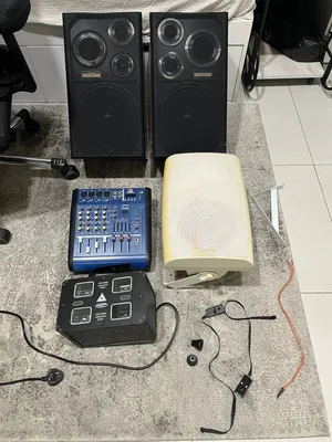 مجموعة معدات صوتية وساوند بار