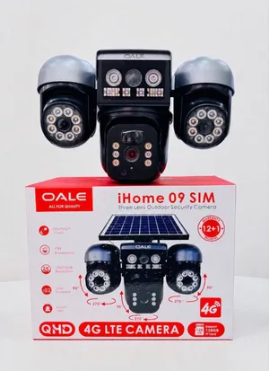 OALE iHOME 09 SIM Three Lens Outdoor Security Camera