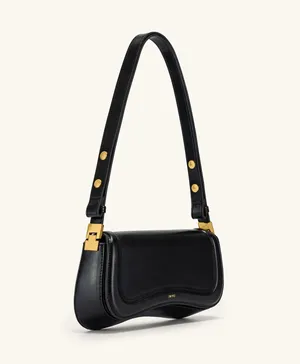 JW PIE Black Bag - Vegan Leather - (26.5 cm x 14.5 cm x 6 cm) - 22 BD
