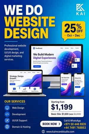 WEBSITE DESIGNER OFFER JUST ONLY ONE DAY