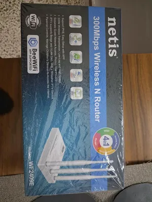 راوتر Netis (3 أنتين) بحالة ممتازة للبيع في دمشق
