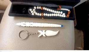 طقم سبحة عظم جمل أصلية صناعة يدوية  Handmade Original Camel Bone Tasbeeh Set