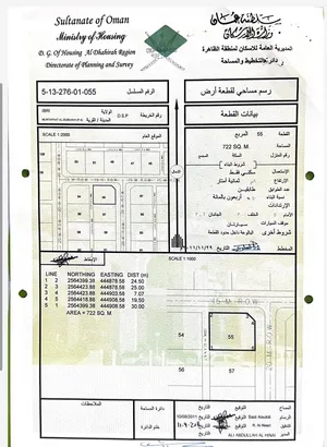 Residential Land for Sale in Al Dhahirah Ibri