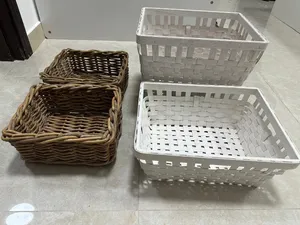 اكسسوارات هوم سنتر اربع سلال و طبق دائري