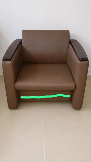 كرسي مكتب جلد قوى
