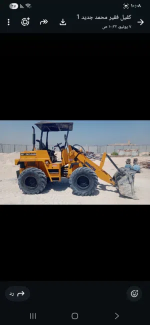 شيول كاماتسو 2004ديزل وارد اليابان عمل ساعات قليلة2650ساعة فقط نضيف جدا