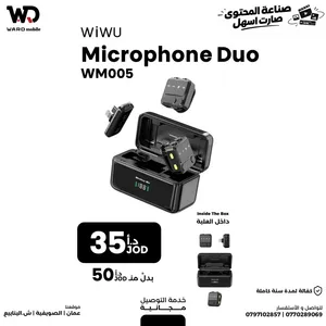 WIWU Microphone Duo Wireless Microphone WM005