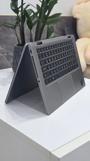 لابتوب وتابلت بشاشه تتش X360 dell Core i7 Ram 32GB 512GB ssd بودي معدني مع بصمة وجه