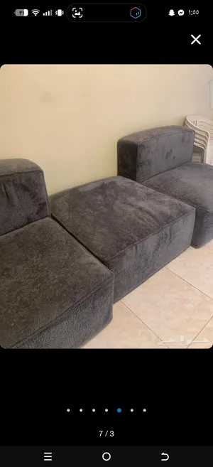 كنب محشي ريش 3 قطع
