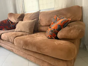 طقم كنب ريكلاينر خمس مقاعد كبار