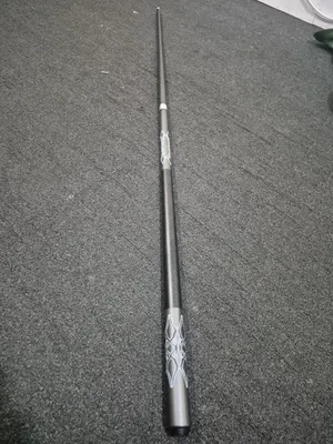 cue for billyards and snooker.