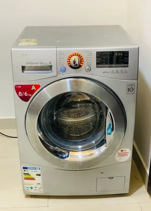 LG 8/6 KG Front Load Washer Dryer – F10C3QDP2