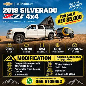 2018 Silverado Z71 4x4 – Profender 2.5” Lift  AED 20K Upgrades  Desert Ready