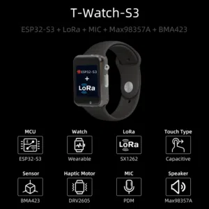 Lilygo T Watch s3 Lora