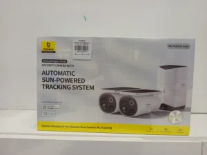 baseus 3k  security camera with solar