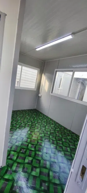 PortaCabin Sandwich Panel/ Wooden-Office/Toilet (New, Refurbished) Aluminum,Gypsum,Decor, Epoxy Work