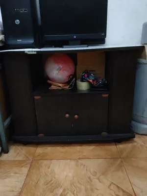 wooden tv stand