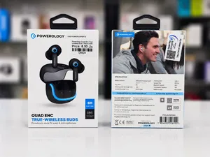Brand New Powerology Quads Earbuds in Oman  Extended Battery