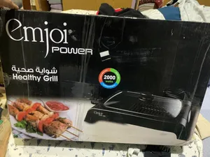 شواية كهربائية بكرتونتها جديدة لم تستعمل emoji power electric grill 2000w