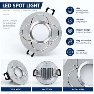 New spot light without lamp .500bz all new made in china