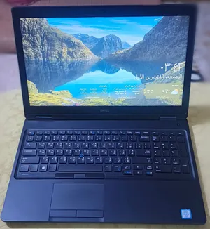 لابتوب ديل i7 كارت الشاسة 2 كيكا خارجي جيل 6 رام 16 هارد 256 اس اس دي سريع نظيف جدا