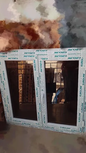 نافذة جديدة pvc 120×120