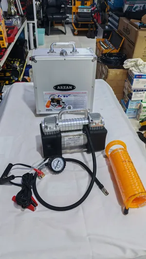 كمبريسر تعبأة الاطارات ب بطارية السيارة 12V يعبي تواير سيارات اطارات بريشر ملأ تاير تواير