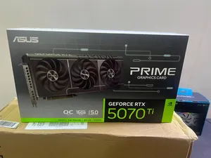 RTX 5070 Ti 16GB Asus Prime جديد وكالة