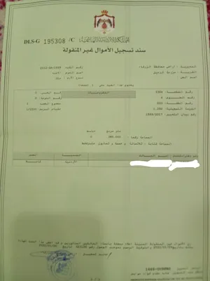ارض مساحة ممتازة ومطلة