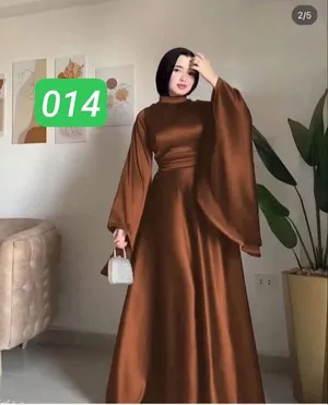 دريس السهرات من الساتان الناعم