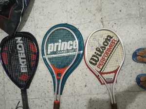 Lot de Raquettes Vintage (Prince, Wilson, Ektelon) – Très bon état / Peu utilisées