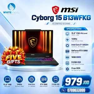 لاب توب العاب MSI GAMING LAPTOP I7 13620H RTX 5060 16GBRAM DDR5 فقط ب 979