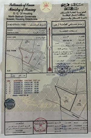مزرعه للبيع ولاية السويق