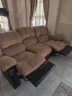 Moving Sale: Living Room Furniture Set – Recliner Sofa, Sofa Bed & Modern Armchairs