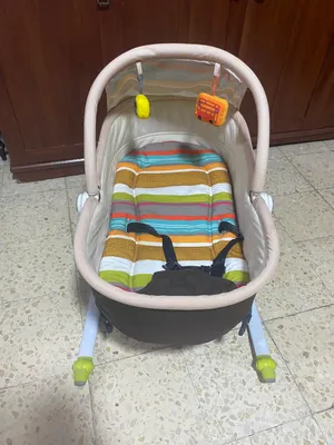 كوت + كرسي أطفال متحرك من ماركة MamaLove