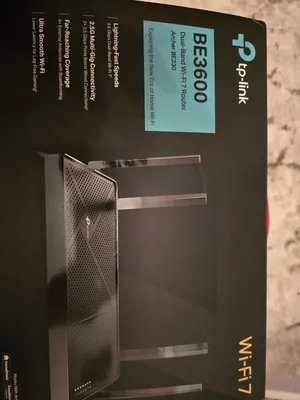 جهاز موزع وراوتر انترنت tplink