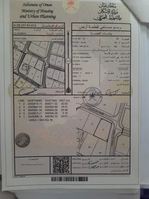 أرض مميزة في موقع حيوي بالغبرة – نزوى من المالك مباشرة