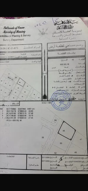 Residential Land for Sale in Al Batinah Barka
