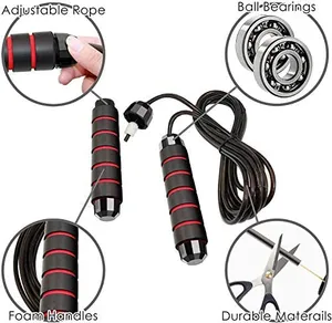Adjustable sport's skipping rope
