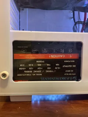 باور سبلاي 500w مع إضاءة ملونة