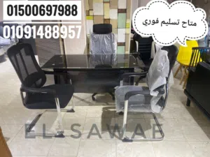 مكتب زجاج سيكوريت مقاوم للكسر اثاث مكتبي مودرن مكاتب مدير ادارية