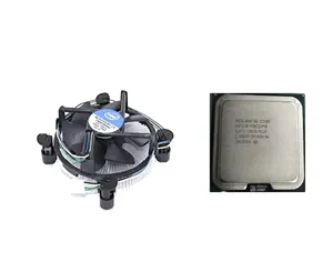 مروحة معالج كمبيوتر lga775 + معالج CPU بنتيوم 630