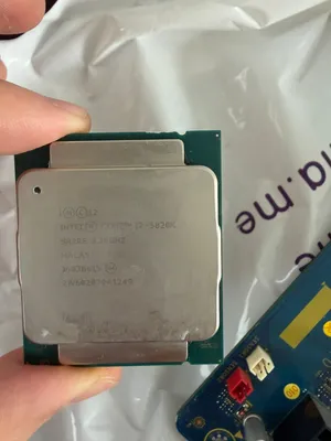 Intel Core i7-5820K CPU – 6 Cores, 12 Threads