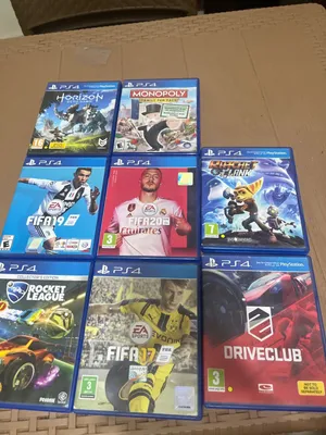 اللعاب cd ps4 للبيع سواء واحدة او كله