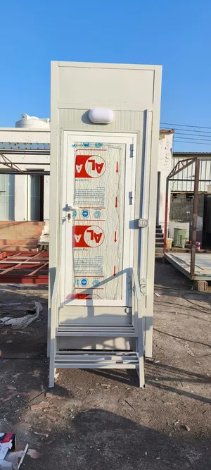 Portacabin Sandwich panel Washroom on Top water Tank & in Bottom Waste Tank for sale, TARIQ AL KHOUD
